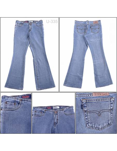 Celana Panjang Jeans Reguler Cowok Cutbray Lea 27-32