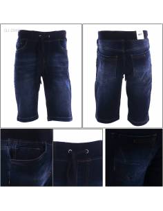 Celana Pendek Jeans Cowok Rib Kolor Rock Sky M-2XL