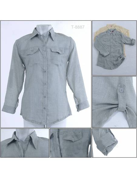 Kemeja Cewek Lengan Panjang Sofia L