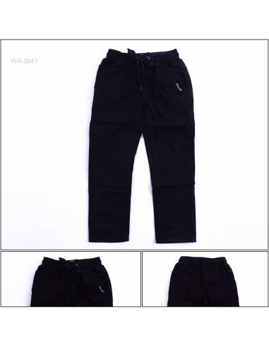 Celana Panjang Katun Anak Cowok Rib Kolor...