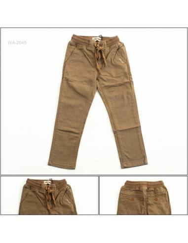 Celana Panjang Katun Anak Cowok Rib Kolor...