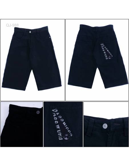 Calana Pendek Jeans Cowok Reguler Password 27