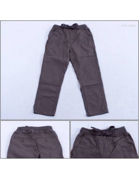 Celana Panjang Katun Anak Cowok Rib Kolor Arvada 21-23