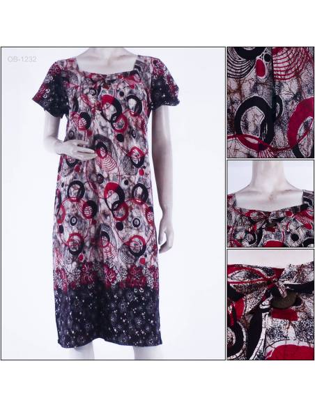 Daster Sikak Lengan Pendek Marisa All Size