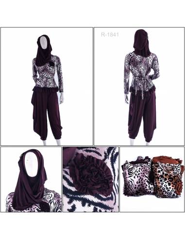 One Set/Setelan Long Dress Cewek Lengan Panjang...