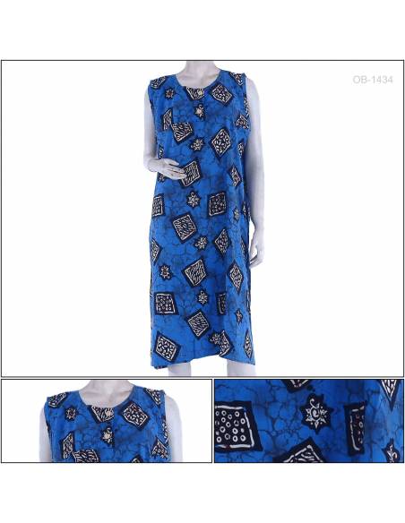 Daster Ibu Tanpa Lengan Marisa All Size