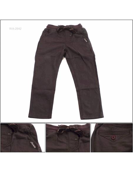 Celana Panjang Katun Anak Cowok Rib Kolor Arvada 21-23