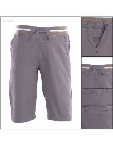 Celana Pendek Cowok Rib Kolor DC XXL-4L