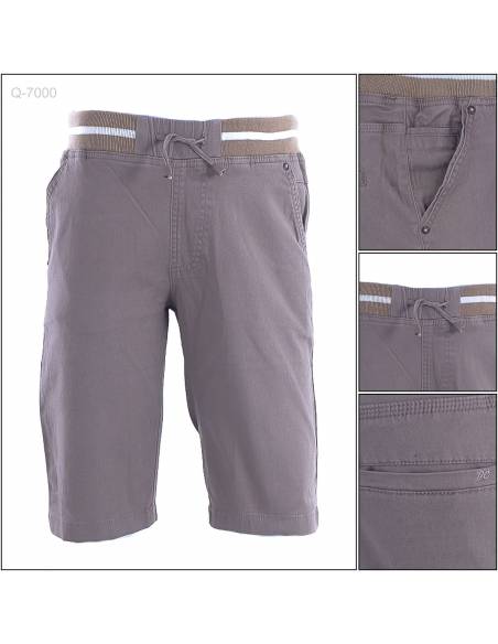 Celana Pendek Cowok Rib Kolor DC XXL-4L