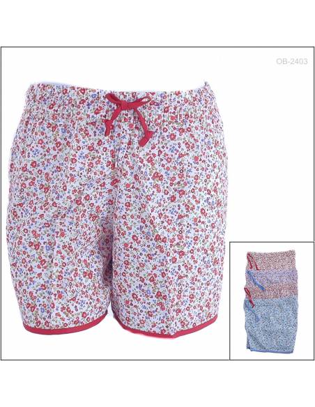 Celana Pendek Kolor Cewek Boxer Bunga L