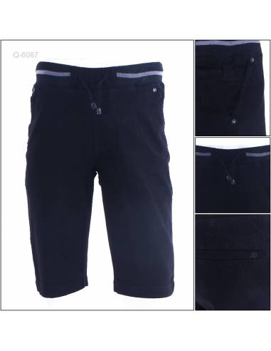 Celana Pendek Cowok Rib Kolor DC XXL-4L