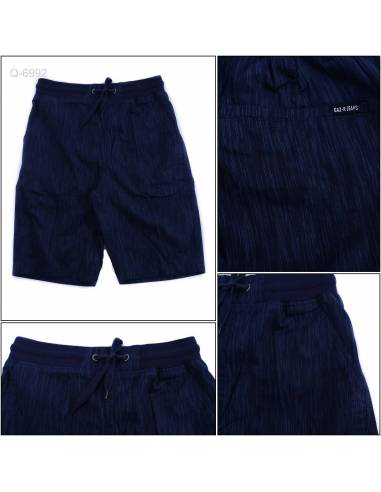 Celana Pendek Rib Kolor Cowok Gazr M-XL