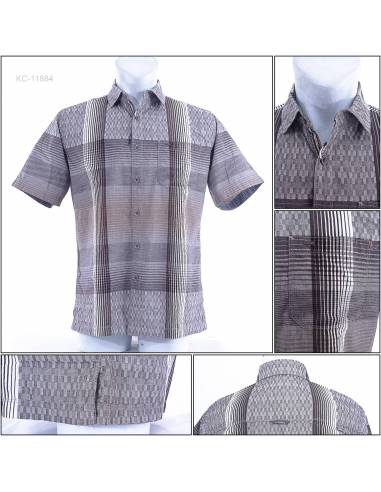 Kemeja Cowok Regular Lengan Pendek Cardinal M-XL