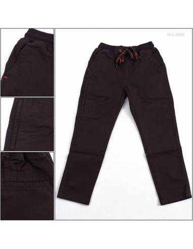 Celana Panjang Katun Anak Cowok Rib Kolor Gazr...