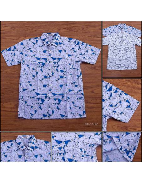 Kemeja Cowok Regular Lengan Pendek Fever M-XL