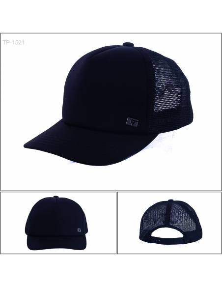 Topi Cowok Casual Jaring Triple