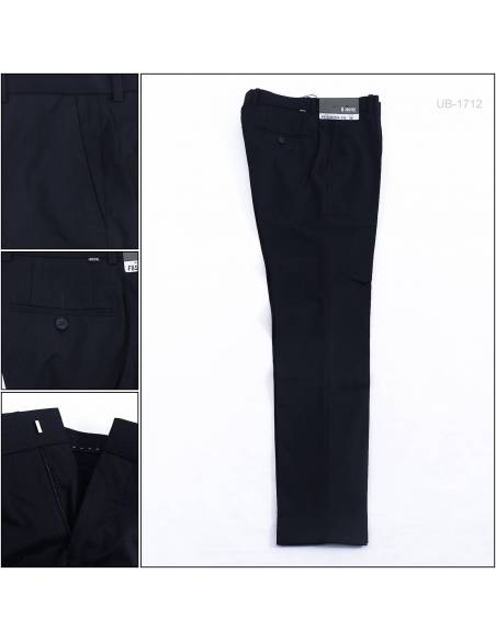 Celana Panjang Formal Cowok Slim Fit Stretch Cardinal 33-38
