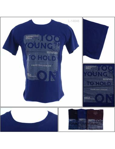 Kaos Oblong Cowok Lengan Pendek Maxmillian