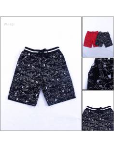 Celana Pendek Katun Anak Cowok Rib Kolor Benri 4-8