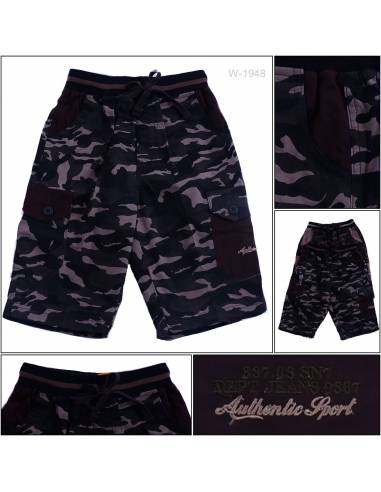 Celana Pendek Katun Anak Cowok Rib Kolor Benri 4-8