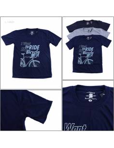 Kaos Oblong Cowok Lengan Pendek Super B M-XL