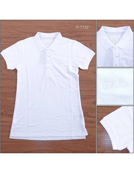 Kaos Kerah Cewek Lengan Pendek MCB M-XXL
