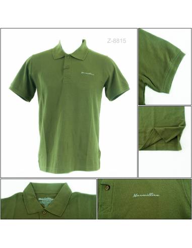 Kaos Kerah Cowok Polos Lengan Pendek Maxmillian...