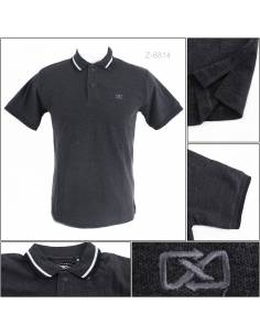 Kaos Kerah Cowok Polos Lengan Pendek Maxmillian M-XL