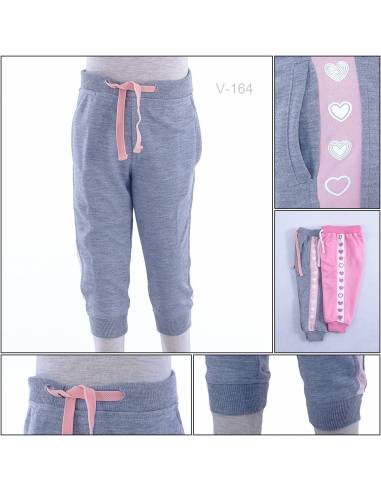 Celana Training Panjang Anak Cewek Joger Benri 1-3