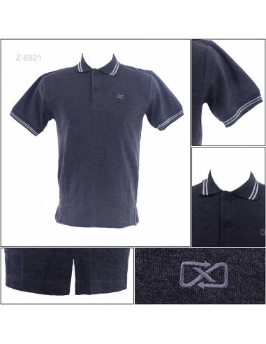 Kaos Kerah Cowok Lengan Pendek Maxmillian M-XL