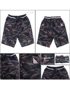 Celana Pendek Katun Anak Cowok Rib Kolor Benri 1-3