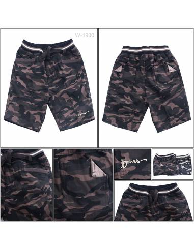 Celana Pendek Katun Anak Cowok Rib Kolor Benri 1-3