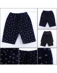 Celana Pendek Katun Anak Cowok Kolor Benri 4-8