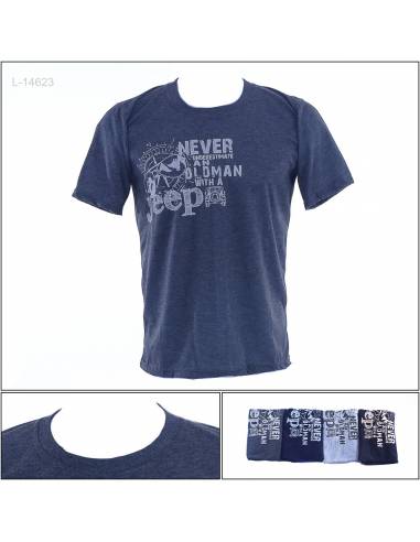 Kaos Oblong Cowok Lengan Pendek Super B M-XL