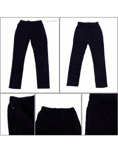 Celana Panjang Katun Slim Fit Cowok Rib Kolor Arvada M-XL