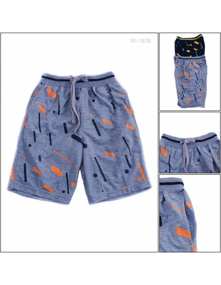 Celana Pendek Katun Anak Cowok Kolor Benri 4-8