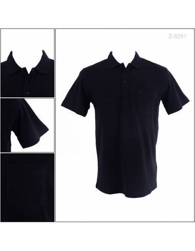 Kaos Kerah Cowok Polos Lengan Pendek Cardinal M-XL