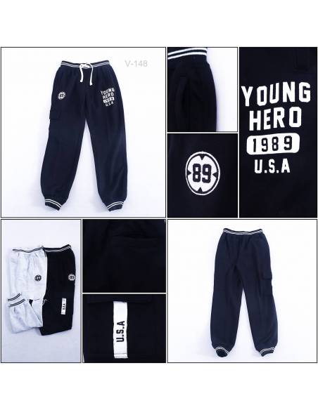 Celana Training Panjang Anak Cewek Joger Benri 10-14