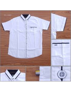 Kemeja Cowok Regular Lengan Pendek Top Ten M-XL