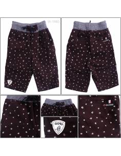 Celana Pendek Katun Anak Cowok Rib Kolor Moris 21-23