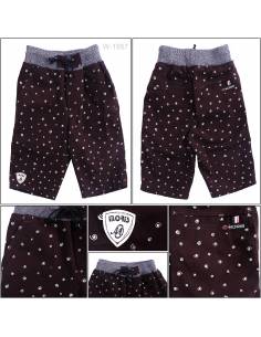 Celana Pendek Katun Anak Cowok Rib Kolor Moris 24-26