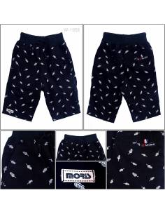 Celana Pendek Katun Anak Cowok Rib Kolor Moris 21-23