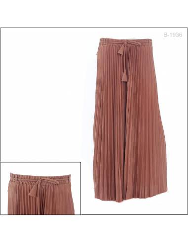 Rok Panjang/Long Skirt Polos Plisket Emerald