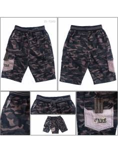 Celana Pendek Katun Anak Cowok Rib Kolor Benri 4-8