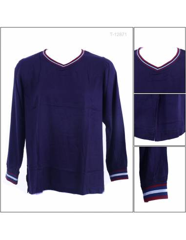 Atasan Blus Cewek Lengan Panjang AHA M-XL