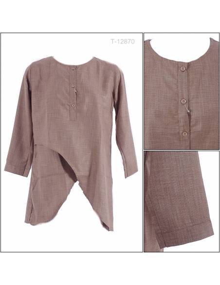 Atasan Blus Cewek Lengan Panjang AHA M-XL