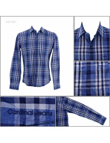 Kemeja Cowok/Casual Shirt Lengan Panjang...