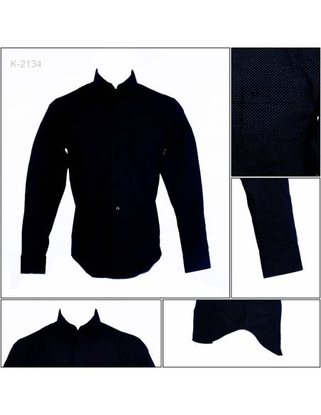 Kemeja Formal Cowok Slim Fit Lengan Panjang Cardinal M-XL