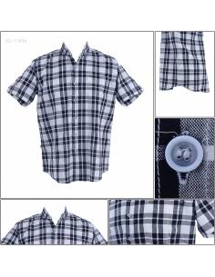 Kemeja Cowok Regular Lengan Pendek Top Ten M-XL