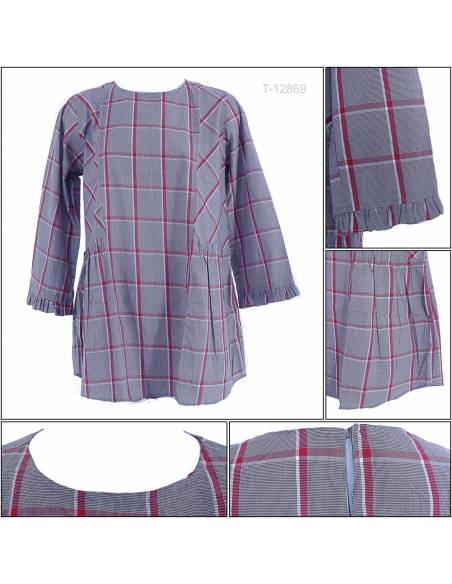 Atasan Blus Cewek Lengan Panjang AHA M-XL